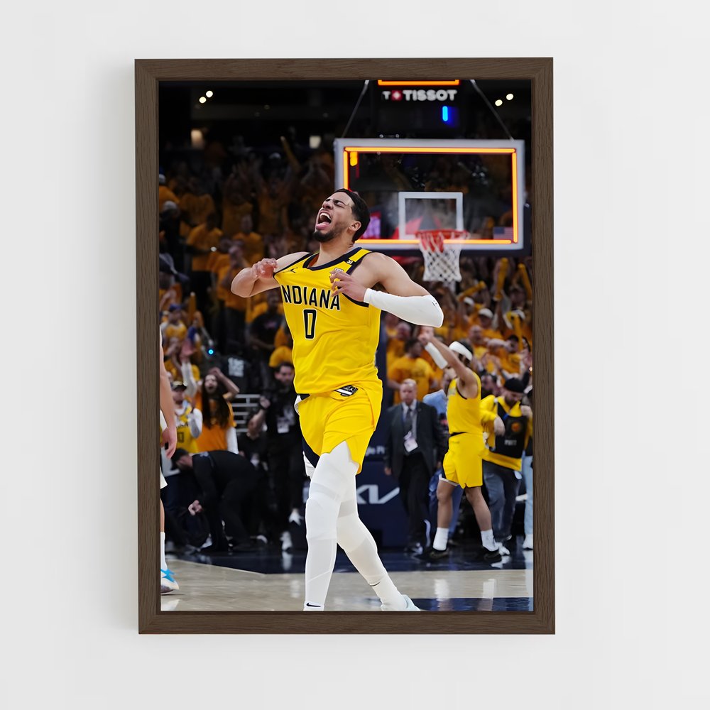 Poster Victoire des Pacers – affiche Basketball (vue 5)
